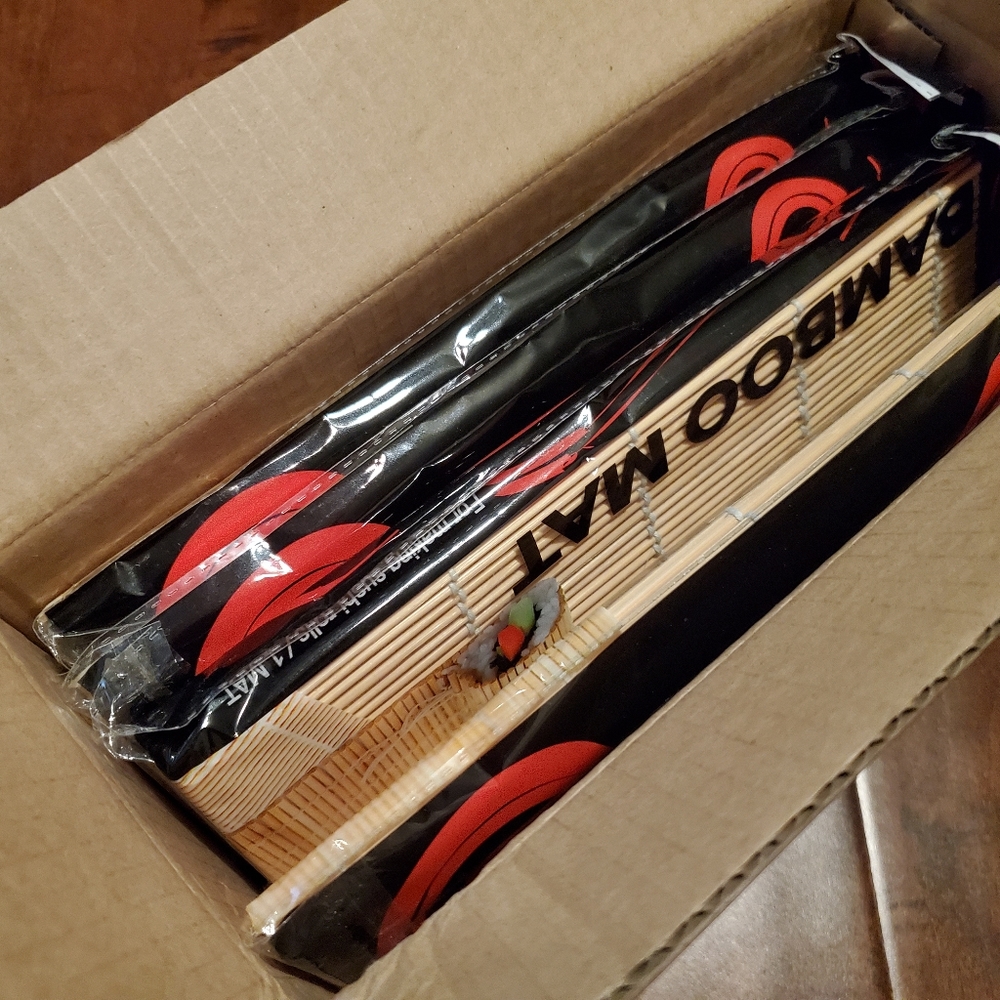 12 Bamboo Mats for sushi LOT